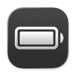 Battery Toolkit (Clear Dark) macOS icon