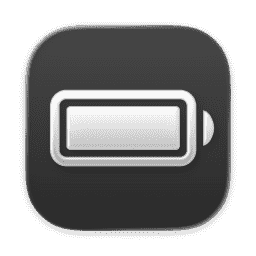 Battery Toolkit (Clear Dark) macOS icon