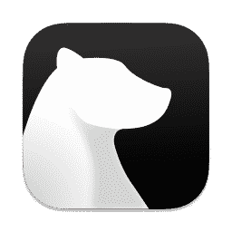 Bear_Notes_Dark macOS icon