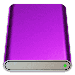 Big Sur Drive Purple macOS icon