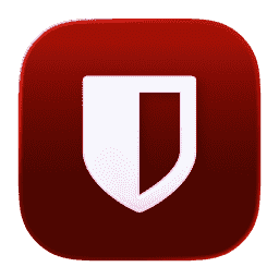 Bitwarden darkred macOS icon