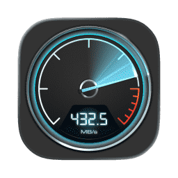 Blackmagic Disk Speed Test (Liquid Glass) macOS icon