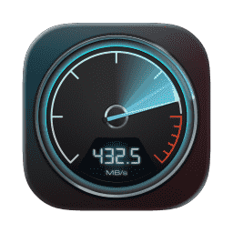 Blackmagic Disk Speed Test (Liquid Glass) macOS icon