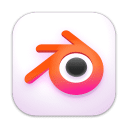 Blender Alpha (Alt) macOS icon