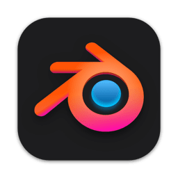 Blender_Dark macOS icon