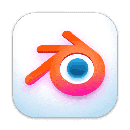 Blender_Light macOS icon