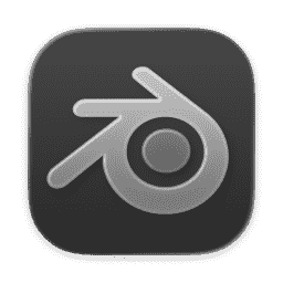 Blender (Clear Dark) (macOS 26.2+) macOS icon