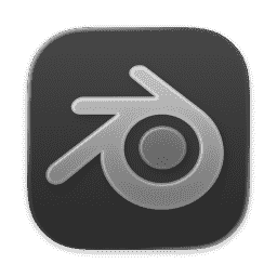 Blender (Clear Dark) macOS icon