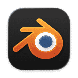 Blender (Dark) (macOS 26.2+) macOS icon