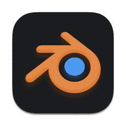 Blender | dark macOS icon