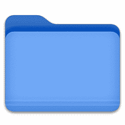 Blue Folder