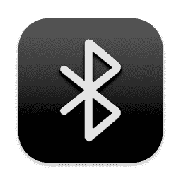 Bluetooth File Exchange (Pure Dark) macOS icon