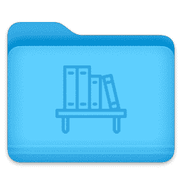 Books - Folder macOS icon