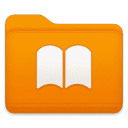 Books Folder macOS icon