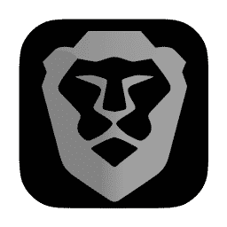 Brave Browser (Dark) macOS icon