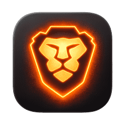 Brave Neon (Dark Liquid Glass)