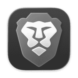 Brave (Clear Dark) (macOS 26.2+) macOS icon
