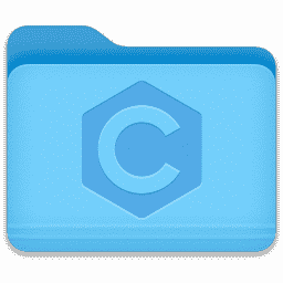 C Folder macOS icon