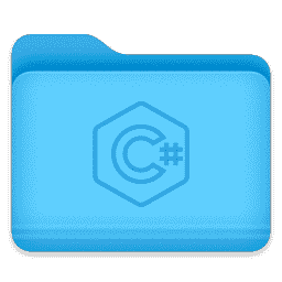 C# - Folder macOS icon
