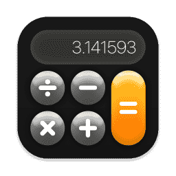 Calculator macOS icon