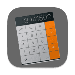 Calculator (Dark)