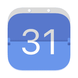 Calendar macOS icon