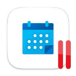Calendar Windows 11 Parallels macOS icon
