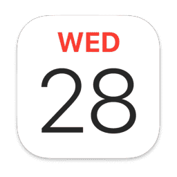 Calendar (iOS) macOS icon