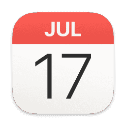 Calender macOS icon