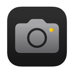 Camera/Photo Booth (iOS 18 Dark)