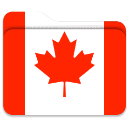 Canada flag Folder
