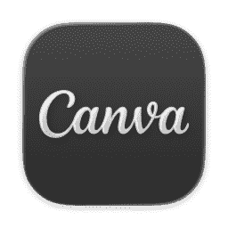 Canva (Clear Dark) (macOS 26.2+) macOS icon
