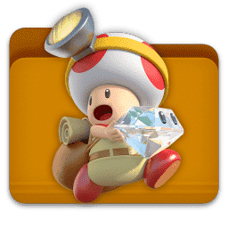 Captain Toad Folder macOS icon