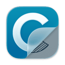 Carbon Copy Cloner, CCC, C, Layer, Cloning (Liquid Glass) macOS icon
