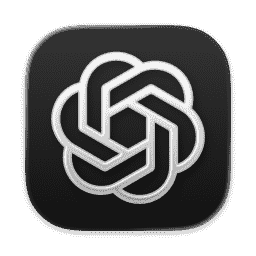 ChatGPT (Dark) macOS icon