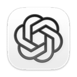ChatGPT, OpenAI, Light (Liquid Glass) macOS icon