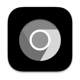 Chrome (Dark) macOS icon