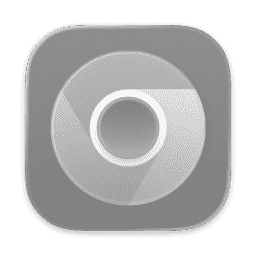 Chromium (Clear Light) macOS icon
