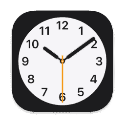 Clock (iOS) macOS icon