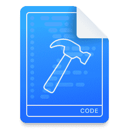 Code Document, Visual Studio, Sublime Text File macOS icon