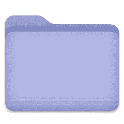 Color 24- Folder macOS icon