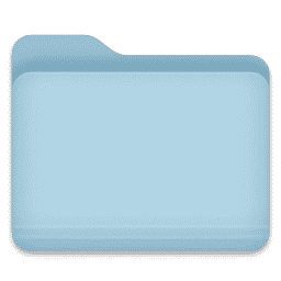 Color 28 - Folder macOS icon
