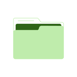 Color Folder Green