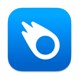 Comet for reddit blue macOS icon