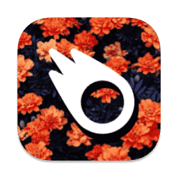 Comet for reddit flowers macOS icon