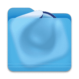 Compact Folder With an Icon Cinema 4d