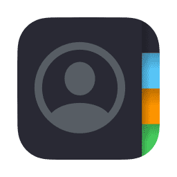 Contacts macOS icon