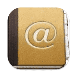 Contacts macOS icon