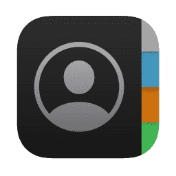 Contacts (iOS 18 Dark)