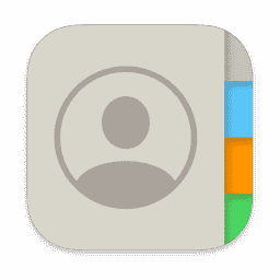 Contacts (iOS) macOS icon